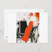 水玉模様フラッパー ポストカード (正面/裏面)