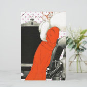 水玉模様フラッパー 便箋 (スタンド正面)