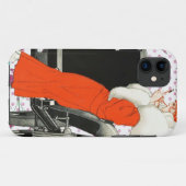 水玉模様フラッパー Case-Mate iPhoneケース (裏面(横))