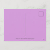 水玉模様フラミカラフルンゴ。パトリックの日 シーズンポストカード (裏面)