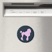 水玉模様プードル マグネット (インサイチュ (食洗機))
