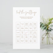 水玉模様ベビーベアーゲストビンゴベビーシャワーゲーム (スタンド正面)