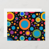 水玉模様ポプリ ポストカード (正面/裏面)