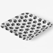 水玉模様ポープリント ペーパープレート (傾斜あり)