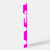 水玉模様マゼンタ#FF00DC Case-Mate iPhoneケース iPhone 14ケース (裏面 / 左)