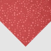 水玉模様レッドピンクフェスティバル 薄葉紙 (詳細)