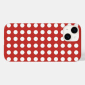 水玉模様レトロスタイルiPhone / iPadケース Case-Mate iPhoneケース (裏面 (横))