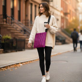 水玉模様優雅 クロスボディバッグ