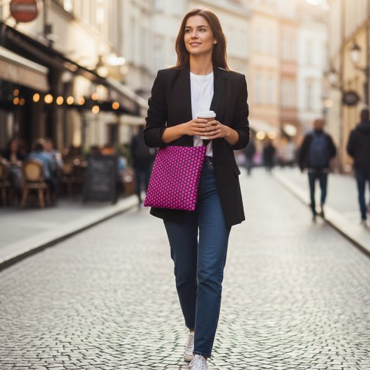 水玉模様優雅 クロスボディバッグ