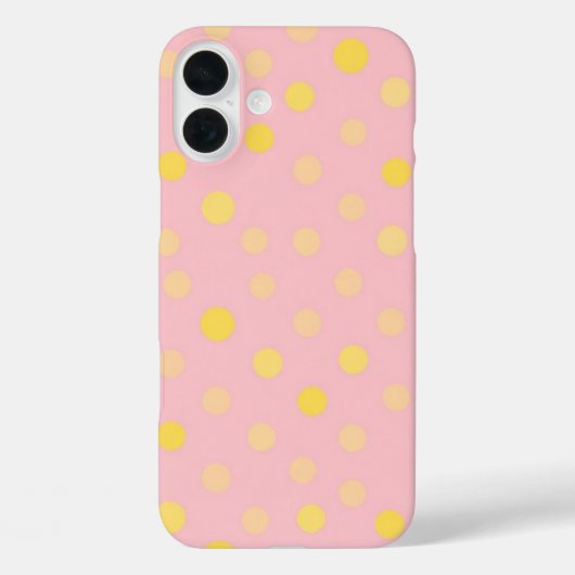 水玉模様喜び Case-Mate iPhoneケース (裏面)