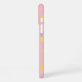水玉模様喜び iPhoneケース (左側面)