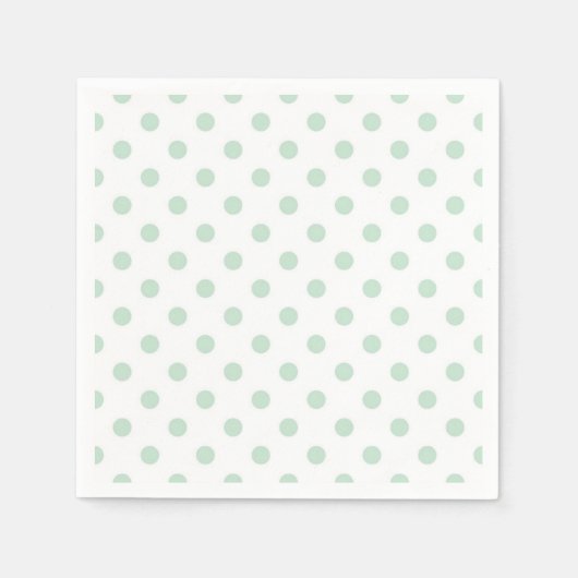 水玉模様型 スタンダードカクテルナプキン (正面)