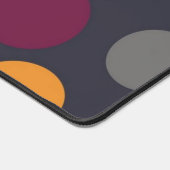 水玉模様型 デスクマット (コーナー)