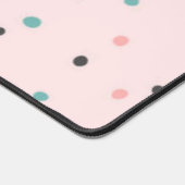 水玉模様型 デスクマット (コーナー)