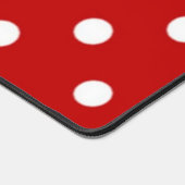 水玉模様型 デスクマット (コーナー)