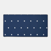 水玉模様型 デスクマット (正面)