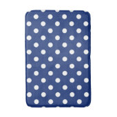 水玉模様型 バスマット (正面縦)