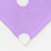 水玉模様型 フリースブランケット (角)