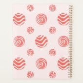 水玉模様型 プランナー手帳 (裏面)