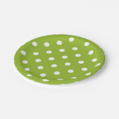 水玉模様型 ペーパープレート (アングル)