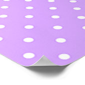 水玉模様型 ポスター (角)