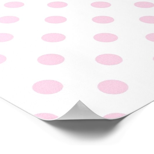 水玉模様型 ポスター (角)