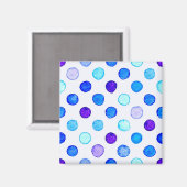 水玉模様型 マグネット (正面/裏面)