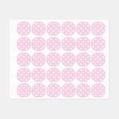 水玉模様型 ラベル (シート)