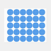 水玉模様型 ラベル (シート)