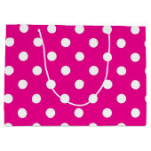 水玉模様型 ラージペーパーバッグ (裏面)