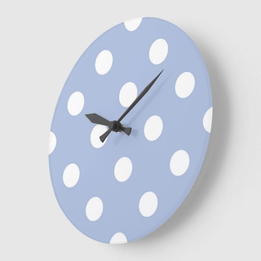 水玉模様型 ラージ壁時計 (傾斜)