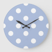 水玉模様型 ラージ壁時計 (正面)
