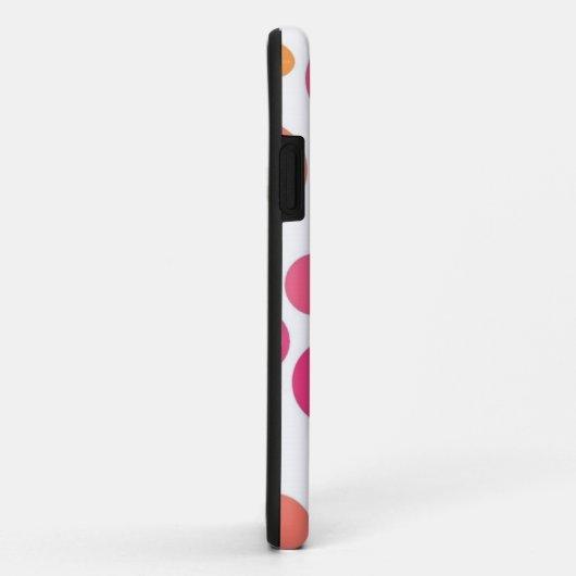 水玉模様型 Case-Mate iPhoneケース (裏面/右)