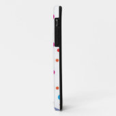 水玉模様型 Case-Mate iPhoneケース (裏面/左)