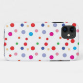 水玉模様型 Case-Mate iPhoneケース (裏面(横))