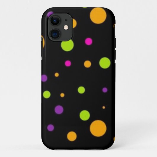 水玉模様型 Case-Mate iPhoneケース (裏面)