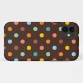 水玉模様型 Case-Mate iPhoneケース (裏面(横))