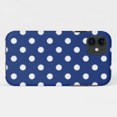 水玉模様型 Case-Mate iPhoneケース (裏面(横))