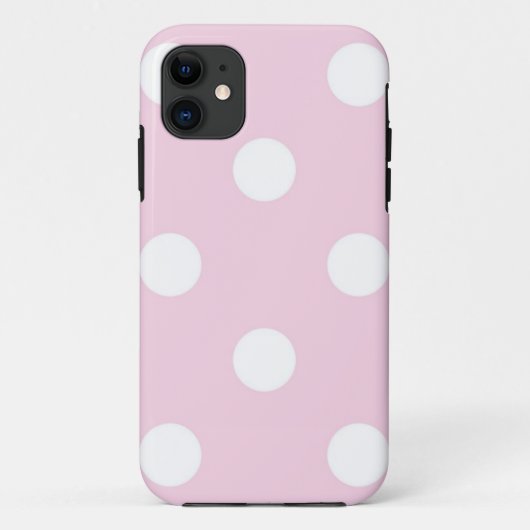水玉模様型 Case-Mate iPhoneケース (裏面)