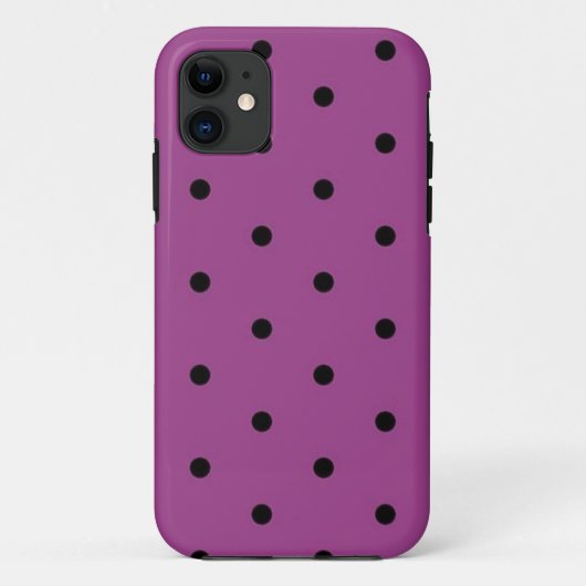 水玉模様型 Case-Mate iPhoneケース (裏面)