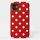 水玉模様型 Case-Mate iPhoneケース (裏面)