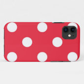 水玉模様型 Case-Mate iPhoneケース (裏面(横))