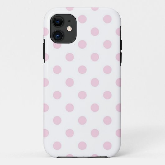 水玉模様型 Case-Mate iPhoneケース (裏面)