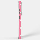 水玉模様型 SAMSUNG GALAXYケース (右側面)