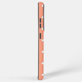 水玉模様型 SAMSUNG GALAXYケース (右側面)