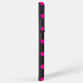 水玉模様型 SAMSUNG GALAXYケース (右側面)