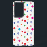 水玉模様型 SAMSUNG GALAXY S21 ULTRAケース<br><div class="desc">真の水玉模様</div>