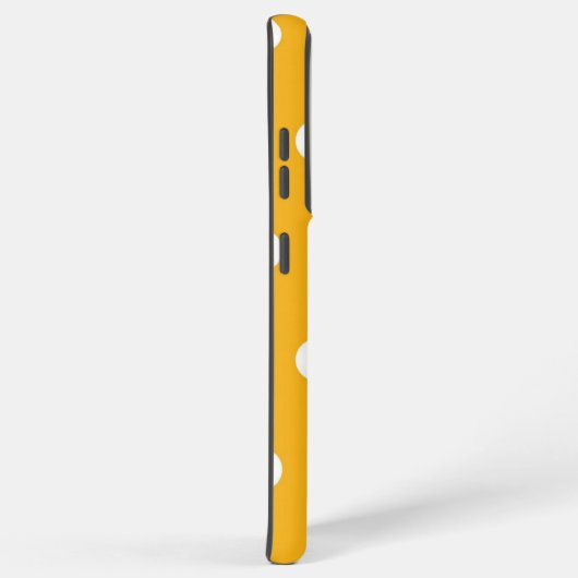 水玉模様型 SAMSUNG GALAXYケース (右側面)