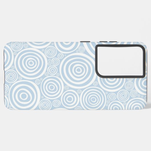 水玉模様型 SAMSUNG GALAXYケース (左側面)