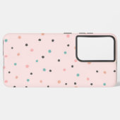 水玉模様型 SAMSUNG GALAXYケース (左側面)